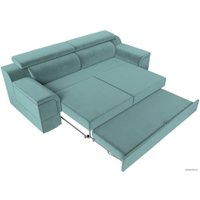 Диван Лига диванов Лига-003 117104 (велюр бирюзовый)