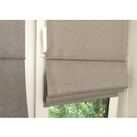 Мини римская штора Delfa Plain Dim Out СШД-01М 171/006 62x160 (серый)