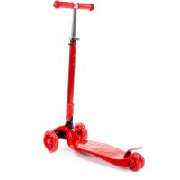 Двухколесный детский самокат Полесье Со складной ручкой 0072C 94407 (красный)