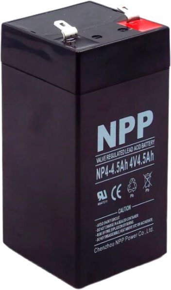 

Аккумулятор для ИБП NPP NP 4-4.5 4V 4.5Ah