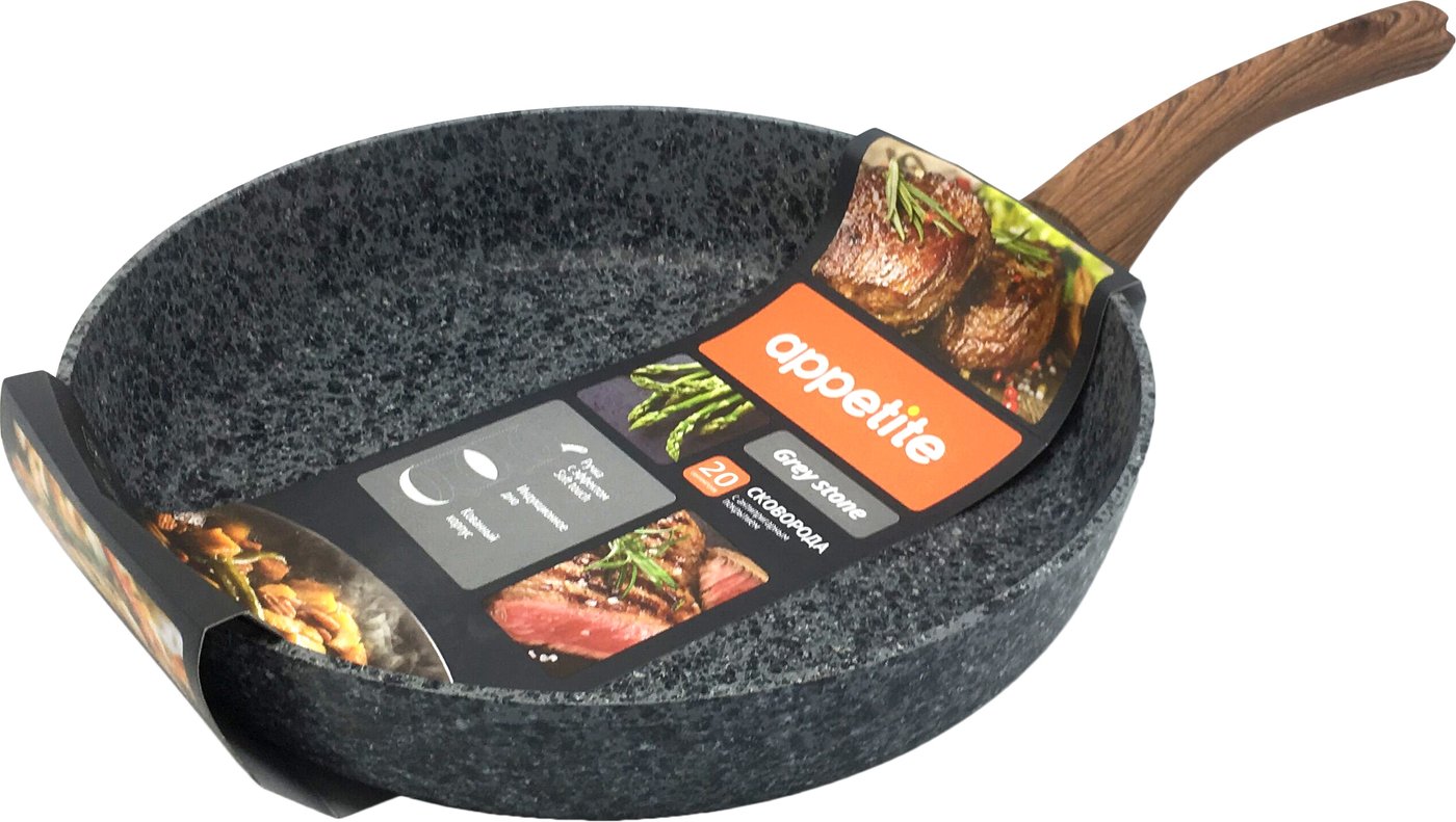 

Сковорода Appetite Grey Stone GR2261