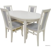 Кухонный стол Мебель-класс Кронос (cream white)