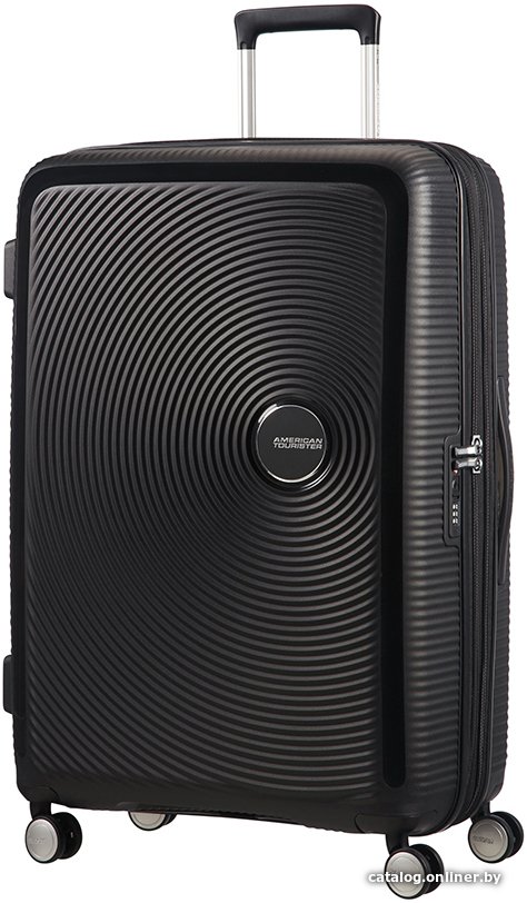 Чемодан-спиннер American Tourister Soundbox Bass Black 77 см