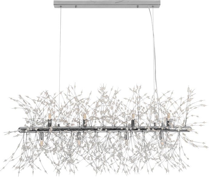 

Подвесная люстра Kinklight Дали 08455-12,02 (хром)