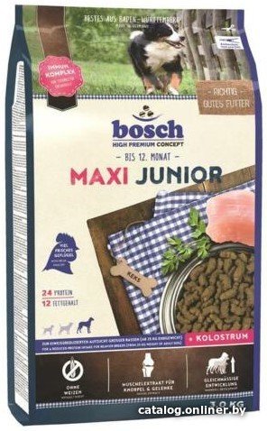 Сухой корм для собак Bosch Maxi Junior 3 кг