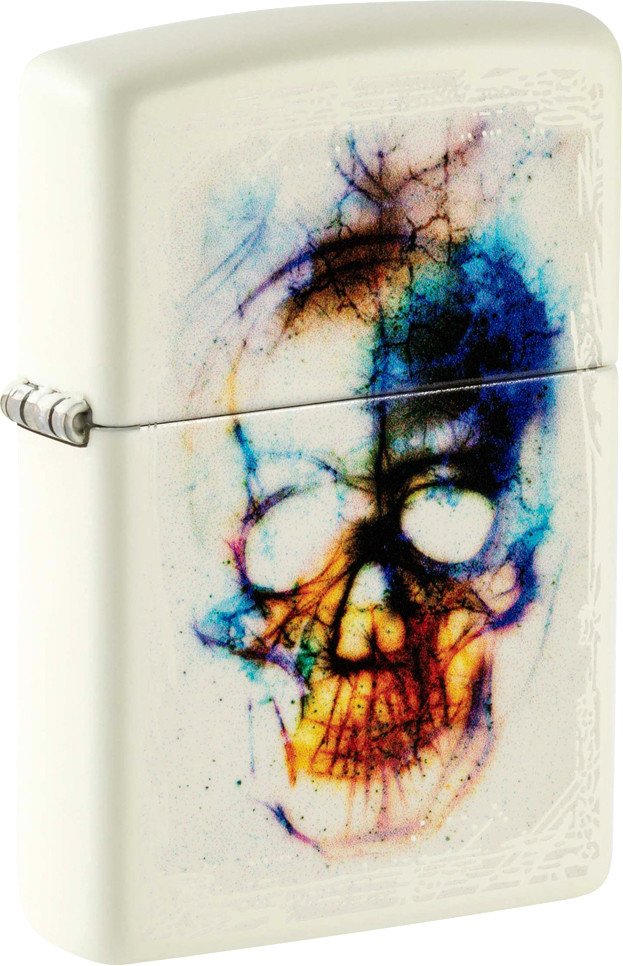 

Зажигалка Zippo Skull Design Glow In The Dark Green 48563