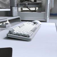 Клавиатура Red Square Alumix TKL Gray Matter (g3ms Sapphire)