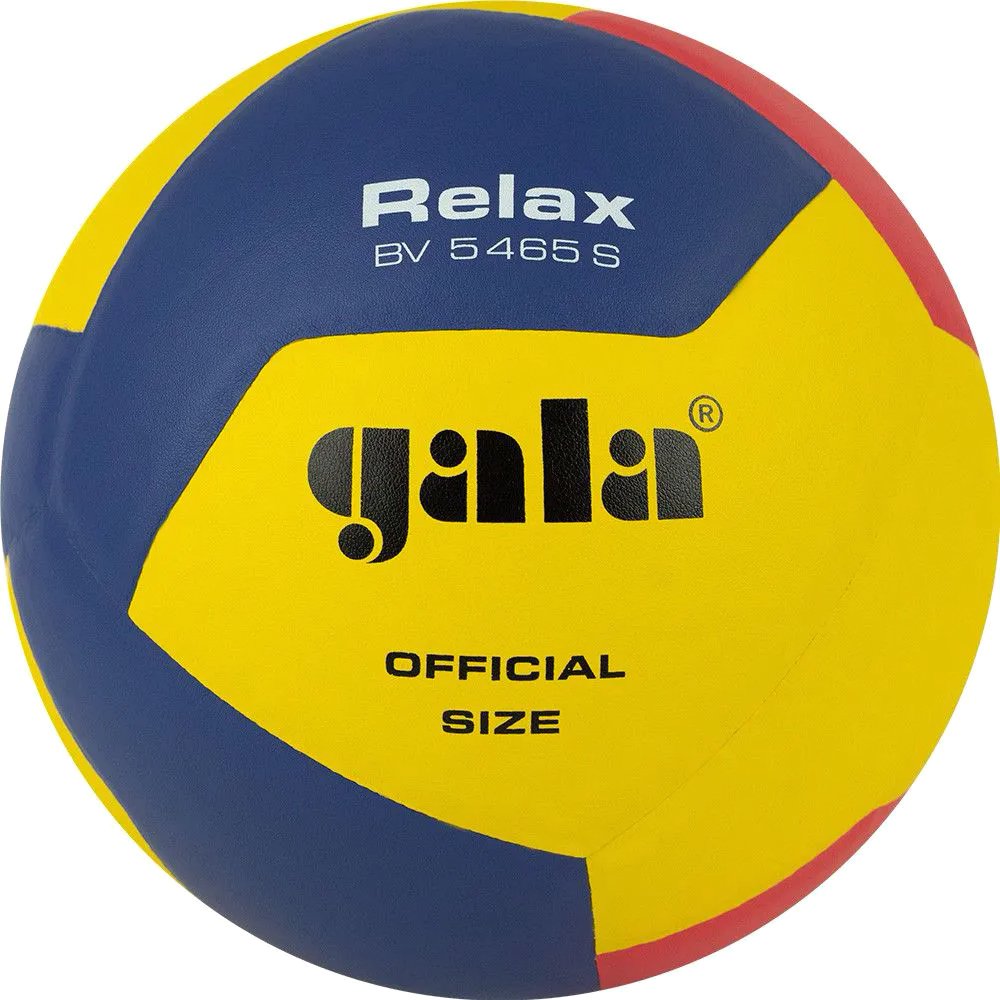 

Волейбольный мяч Gala Relax 12 BV 5465 S (размер 5, желтый/синий/красный)