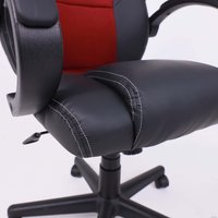 Офисное кресло AksHome Fan (бордовый)