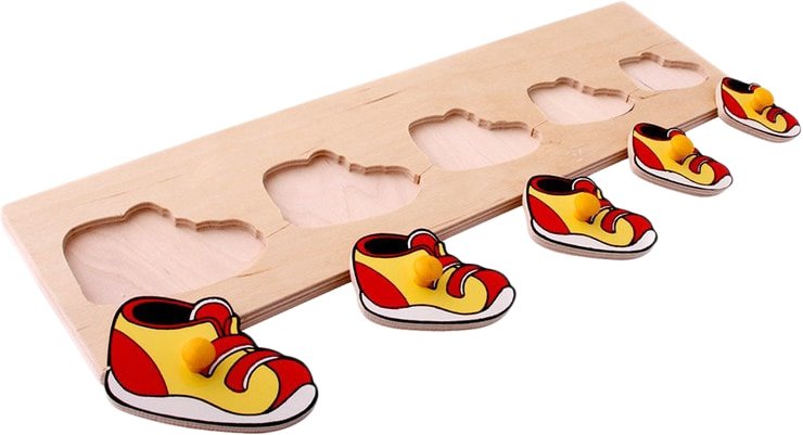 

Мозаика/пазл ЛЭМ Ботинки 1017