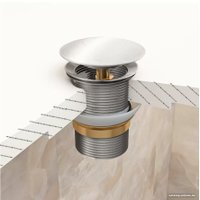 Донный клапан Teymi T140108 (хром)