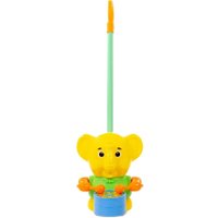 Развивающая игрушка Полесье Каталка Слоненок с ручкой 96661