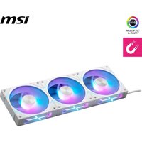 Комплект вентиляторов для корпуса MSI MPG EZ120 ARGB (белый, 3 шт.)