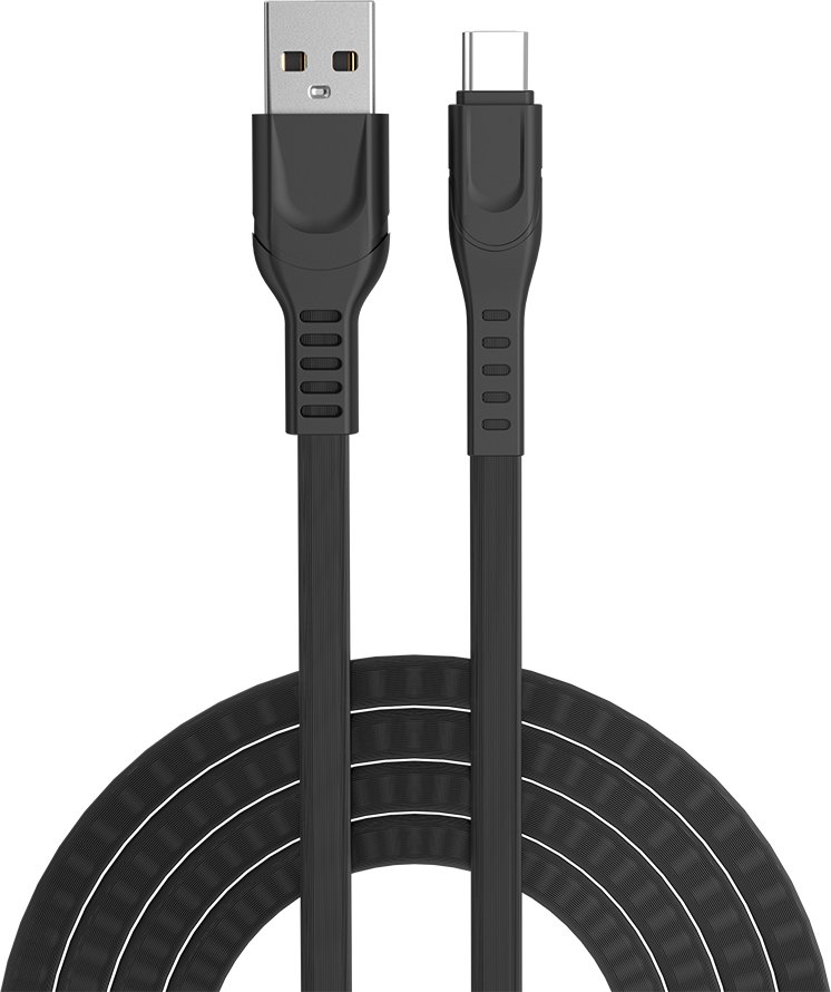 

Кабель Atomic Cabler 30.315 USB Type-A - USB Type-C (1 м, черный)