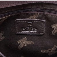 Мужская сумка Poshete 196-1260-6-DBW (коричневый)