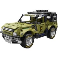 Конструктор Zhe Gao GZ6235 Внедорожник Jeep Wrangler на радиоуправлении