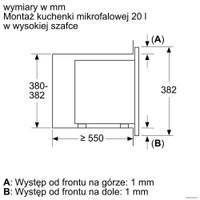 Микроволновая печь Bosch BEL623MS3