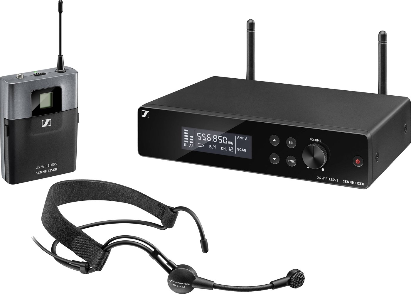 

Проводной микрофон Sennheiser XSW 2-ME3-B