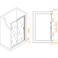Душевая дверь RGW PA-14Gb 41081413-016 в Гомеле