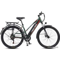 Электровелосипед White Siberia Camry Light (матовый зеленый)