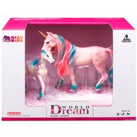 Набор фигурок Masai Mara Мир фэнтези. Семья фиолетовых единорогов MM206-421