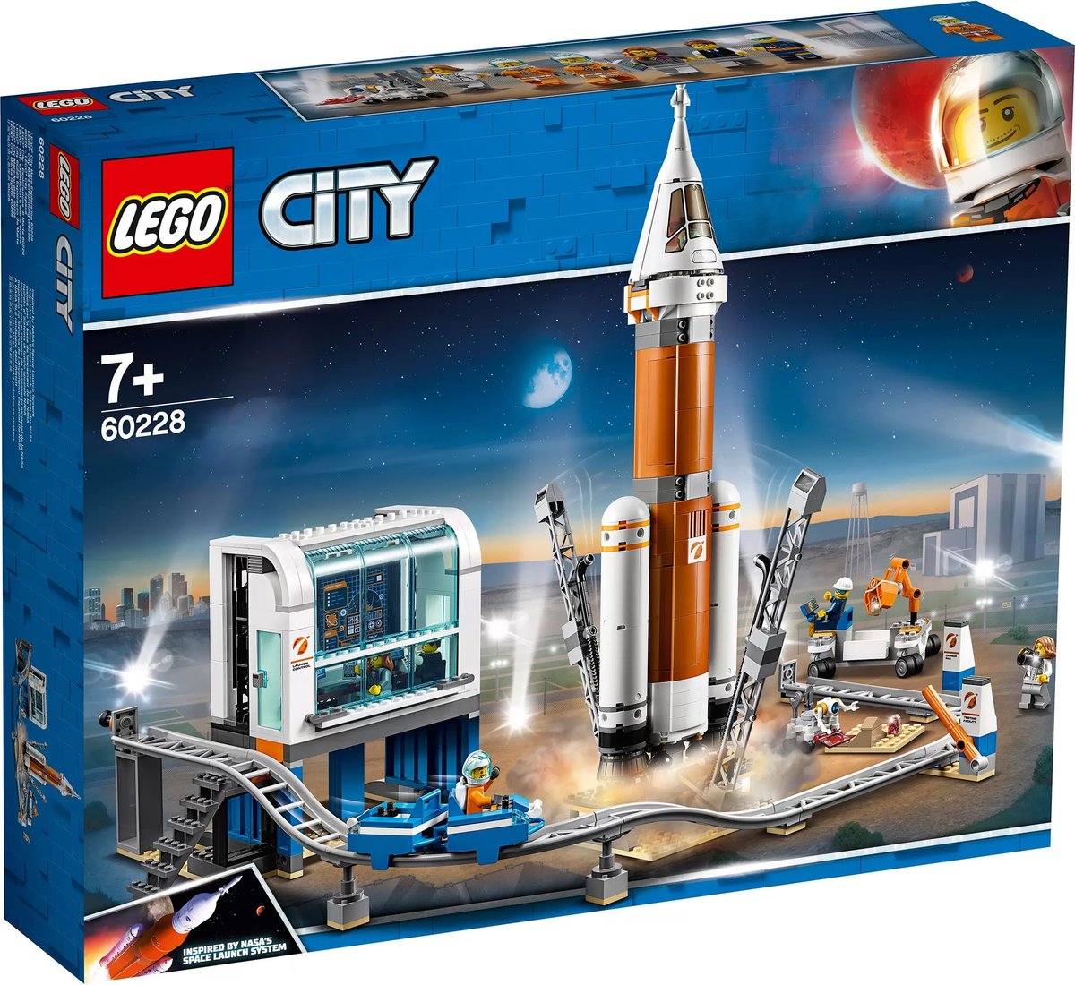 

Конструктор LEGO City 60228 Ракета для запуска в далекий космос и пульт