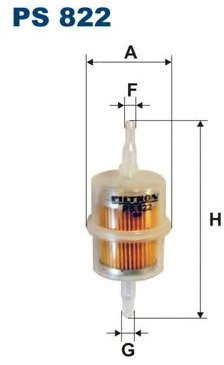 Топливный фильтр Filtron PS822