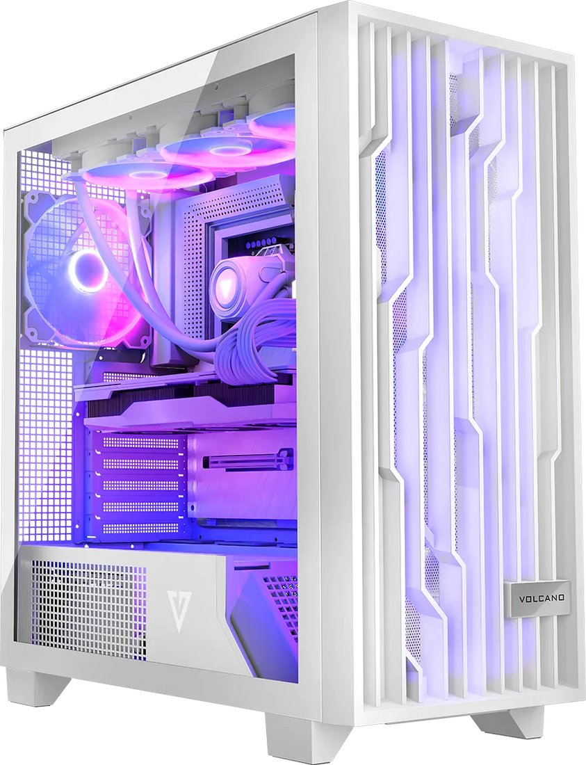 Корпус MODECOM Volcano Perun Apex ARGB Midi (белый)