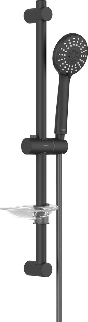 Душевой гарнитур  Aquatek Бетта AQ2015MB (черный матовый)