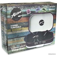 Виниловый проигрыватель Alive Audio Vintage (фиолетовый)