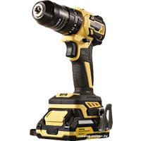 Ударная дрель-шуруповерт Hanskonner HCD2065BLIC (с 2-мя АКБ, кейс)