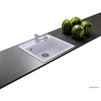 Кухонная мойка Aquasanita Quadro SQQ100W (black metallic 601)