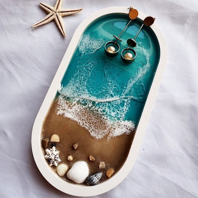 

Блюдце Wood_N_Sea Море тг-8