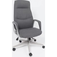 Офисное кресло AksHome Sierra (серая ткань/серый металл)