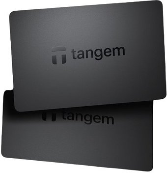 Tangem Wallet 2.0 набор из 2 карт (черный)