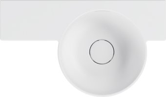 Умывальник Belux Аврора 550 R (18, белый матовый/Solid Surface)