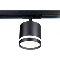 Трековый светильник Ambrella light GX53 Max 12W GL5372 BK (черный)