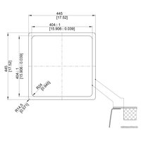 Кухонная мойка Blanco Andano 400-IF (без клапана-автомата)