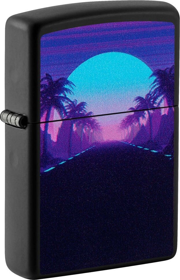 

Зажигалка Zippo Sunset Black 49809