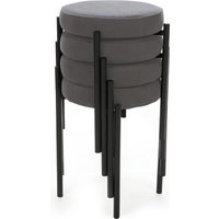 Табурет Табурет Канапе (велютто 12/каркас черный)