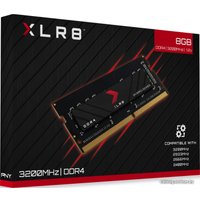 Оперативная память PNY XLR8 8GB DDR4 SODIMM PC4-25600 MN8GSD43200