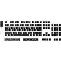 Набор кейкапов HyperX Pudding Keycaps 2 (104 шт, черный, без кириллицы)