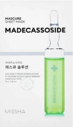Восстанавливающая тканевая маска для лица Mascure Rescue Solution Sheet Mask (Madecassoside)