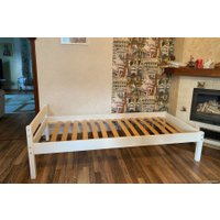 Кровать Dyatel Навия 90x200 с настилом HF-BS-063-WH (белый)