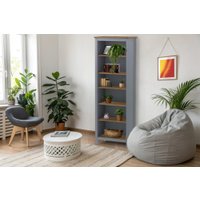 Стеллаж Mio Tesoro Сага 70 2.08.07.110.15 (серый/ясень)