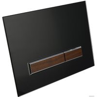 Панель смыва Lavinia Boho Relfix 38050702 (черный/темное дерево)