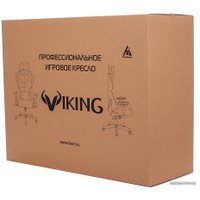 Игровое (геймерское) кресло Zombie VIKING-9/BL+RED (черный/красный, новый дизайн)