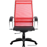 Офисное кресло Metta SK-2-BK Комплект 9, Pl тр/сечен (пластиковые ролики, красный)