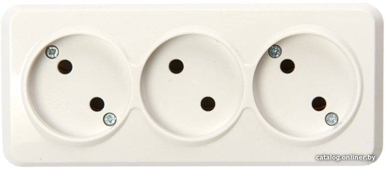 Розетка SmartBuy SBE-03w-10-S3-N