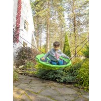 Подвесные качели Чудесный Сад Корзинка 035.4 (зеленый/черный)